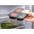 Disposable plastic take away lunch box/food container